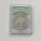 1881 Morgan Dollar PCGS MS63 New Orleans Silver $1 Coin Business Strike