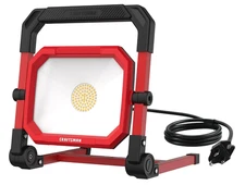 CRAFTSMAN 4500LM 46W LED Work Light, Wet Rated, 450W Equivalent, 5ft Cord - NEW