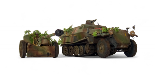 PRO-Built 1-35_Hanomag Sdkfz 251-1 plus PaK 40_Tamiya