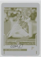 2017 Score Printing Plate Yellow 1/1 Desmond Trufant #289 0h6w