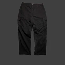Gap black wool cargo pants 35x30 men's casual