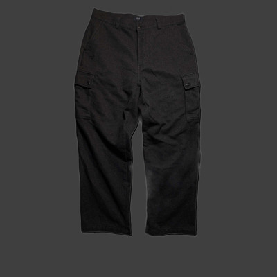 Gap black wool cargo pants 35x30 men's casual
