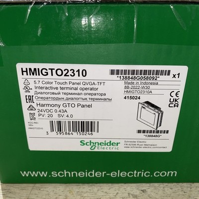 Schneider Electric HMIGTO2310 Harmony GTO Advanced Touchscreen Panel