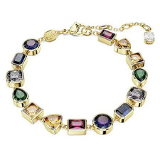 Bracciale Swarovski Dopamina da Donna Elemento Cristallo Braccialetto Colorato di Fascia Alta