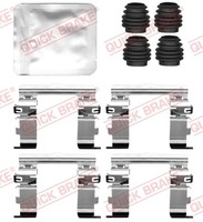 ZubehöRsatz Scheibenbremsbelag Quick Brake 109-0196 FüR Hyundai Staria Bus US4