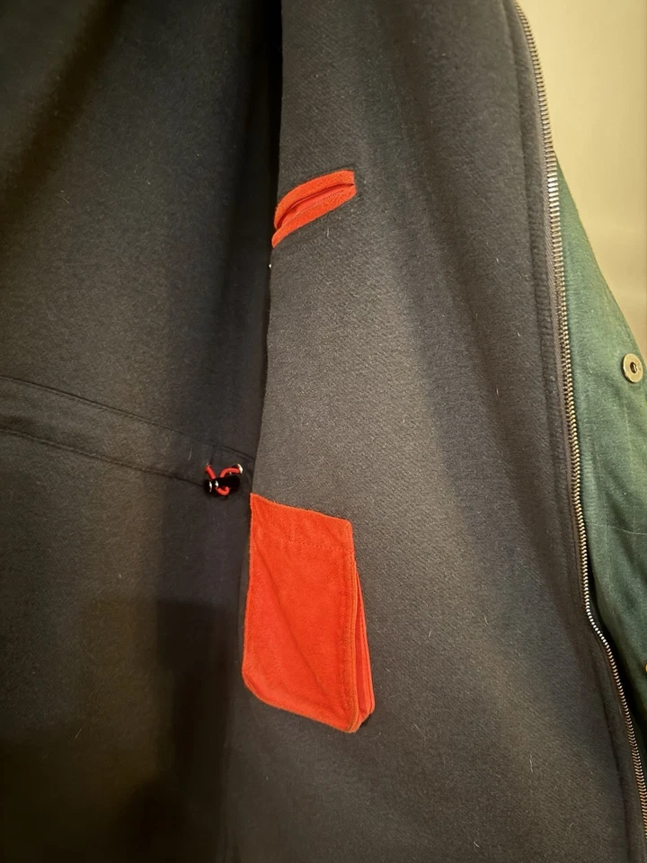 $7,495 ISAIA Napoli 100%Cashmere Coat With Hood Size 54R - Image 4 of 4