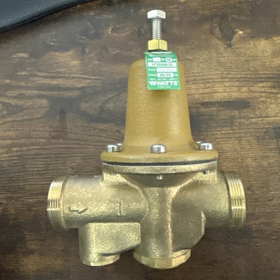 #ad Watts 1quot; LF25AUB DU Z3 Double Union Pressure Reducing Valve SKU #0960241 $180.00