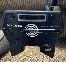 Odyssey Ai One Wing Back DB Mallet Putter Stroke Lab SL90 34" w Cover JMX Mid