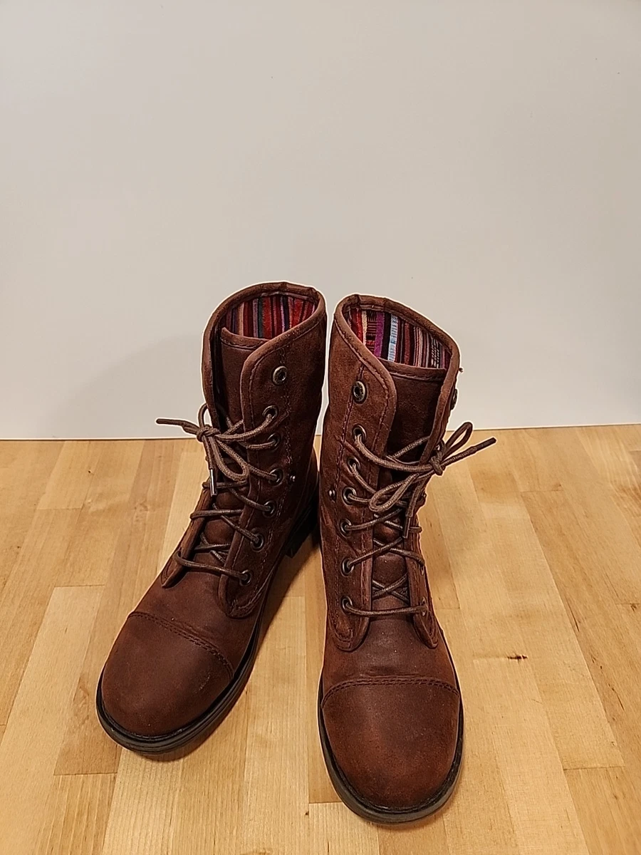 VINTAGE American Eagle Outfitters Brown Suede Lace-Up Hiking Boots Size 11 Vintage american eagle boots - Gem main image 3