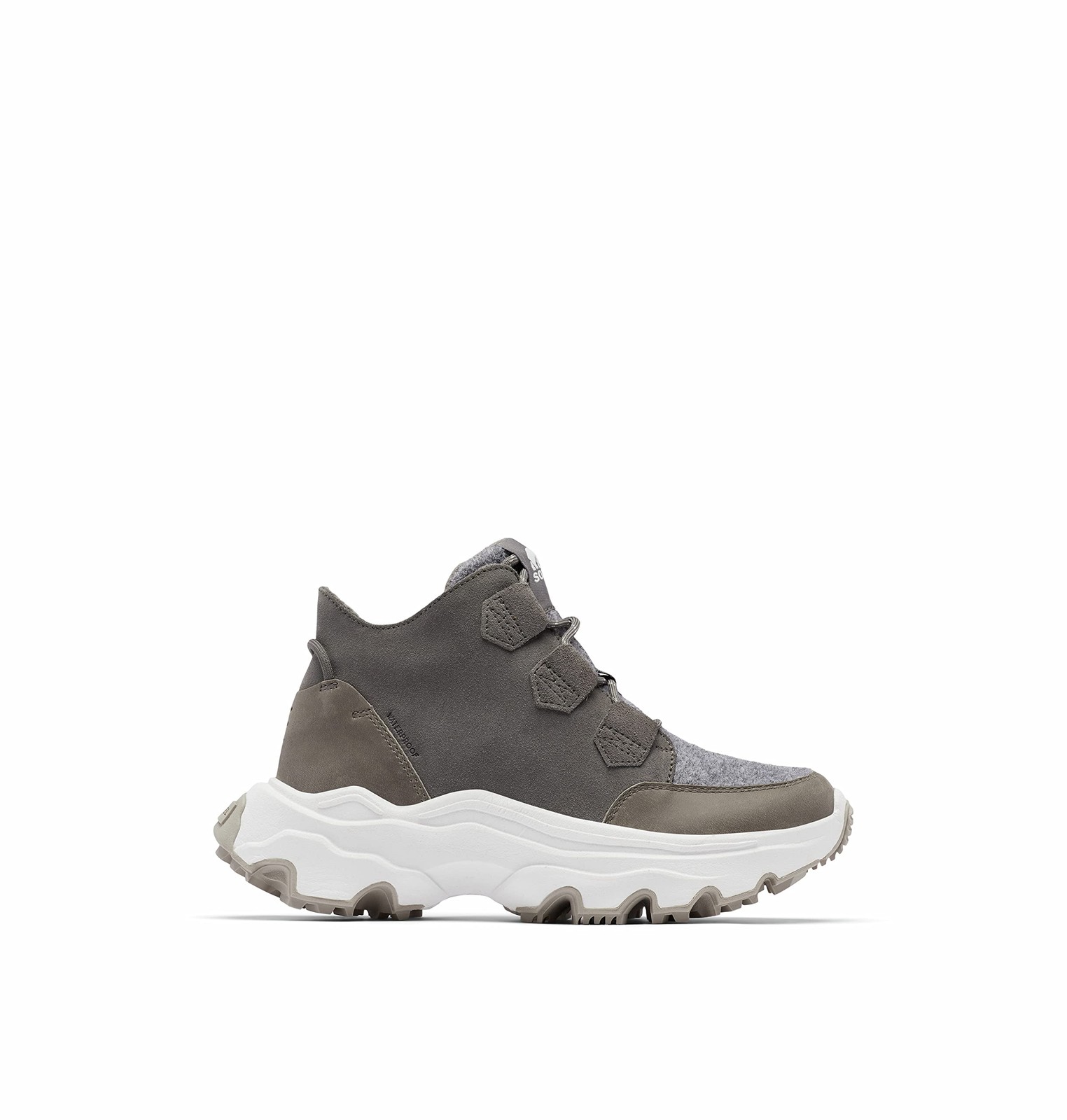 Sorel Women's Waterproof Kinetic Breakthru Caribou Boots - Quarry image 3