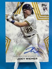 2023 Topps Update Baseball Stars Auto Joey Wiemer #BSA-JWI Auto 0w47
