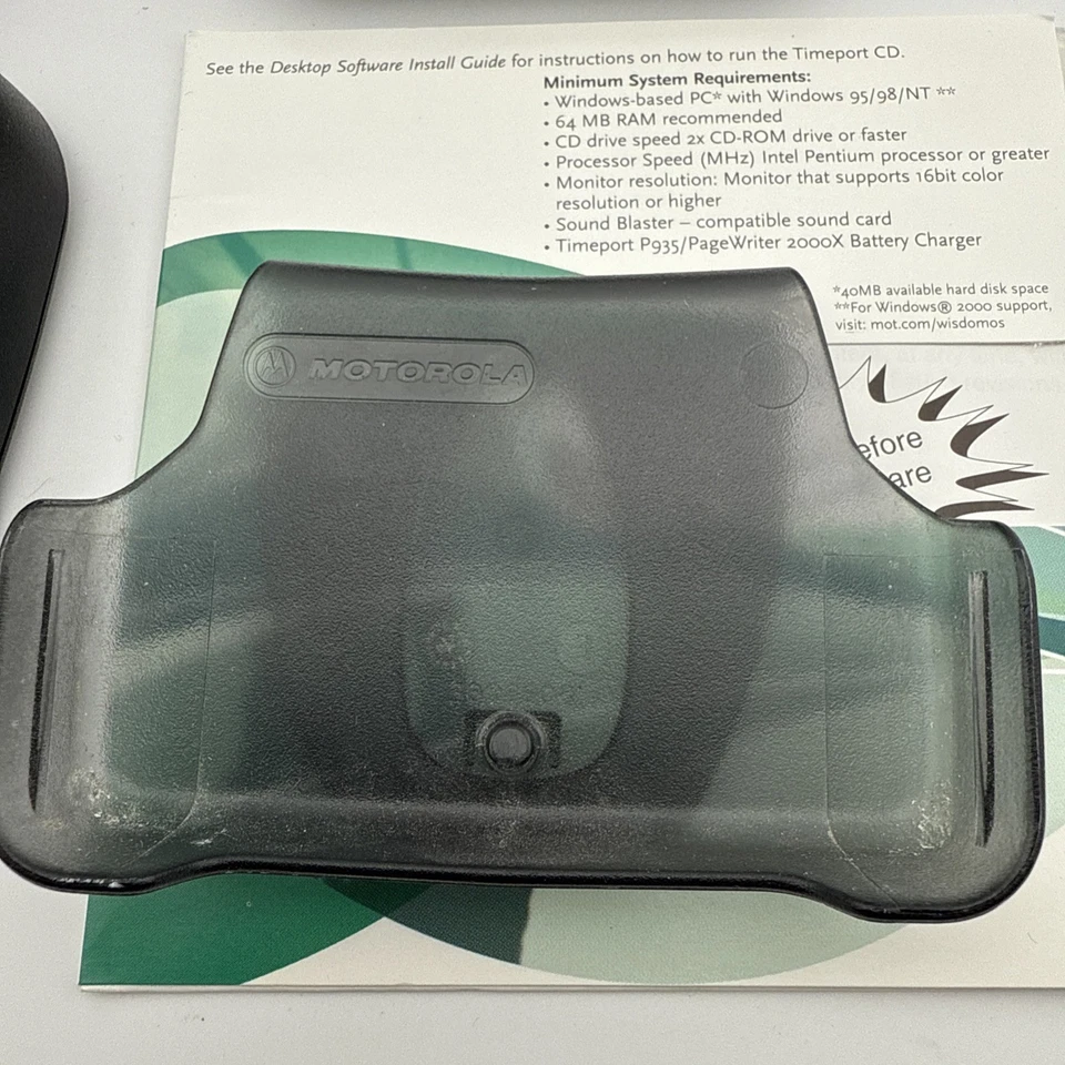 Motorola Personal Interactive Communicator Timeport Model P935 - A06JFB5806AJ - Image 4 of 4