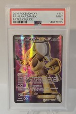 Alakazam EX (Full Art) 117/124 Fates Collide Holo PSA MINT 9 on eBay