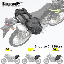 Rhinowalk Motorcycle Pannier Bag Waterproof 18-48L Motorbike Luggage Storage Bag