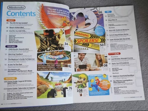 Pokemon Soul Silver Nintedo Official Release Magazine Issue 53 March 2010 - Picture 7 of 9