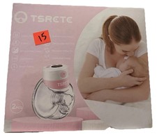 TSRETE S12 Pink Lightweight Double Wearable Electric Breast Pump 2 Pack