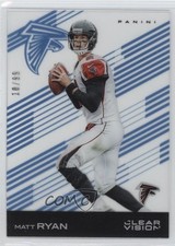 2015 Panini Clear Vision Blue 10/99 Matt Ryan #28 0f8