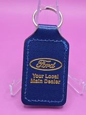 Keyring Key Ring - Vintage Ford Dealer Dealership Key Fob Invicta Motors
