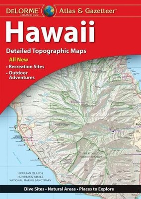 Delorme Atlas & Gazetteer Hawaii 2e by Delorme (English) Map Book
