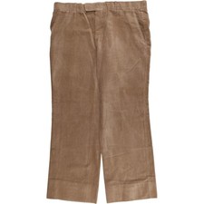 Vintage men's flared corduroy pants size W37