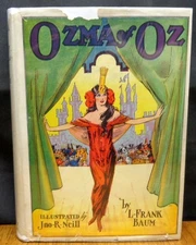 OZMA OF OZ By L. Frank Baum Early Reprint in Dust Jacket
