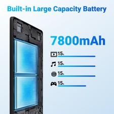 2026 Android 16 Tablet 11 Inch 30GB RAM 128GB ROM Widevine L1 WiFi 5/8MP Camera 7