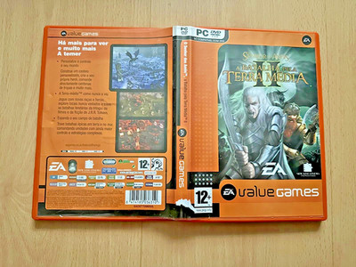 Herr der Ringe Die Schlacht um Mittelerde 2 II PC DVD Free Region PT UK CIB