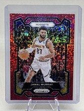 2023-24 Panini Prizm - Jamal Murray #37 Red Sparkle Prizm SP Nuggets NM+