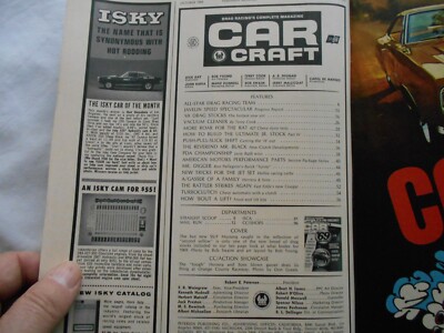 CAR CRAFT Magazine-OCTOBER,1968 | eBay