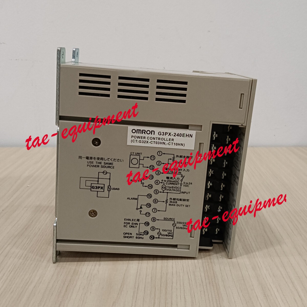 Used & 100% Tested Good OMRON G3PX-240EHN 40A Power Used & 100% Tested Good OMRON G3PX-240EHN 40A Power