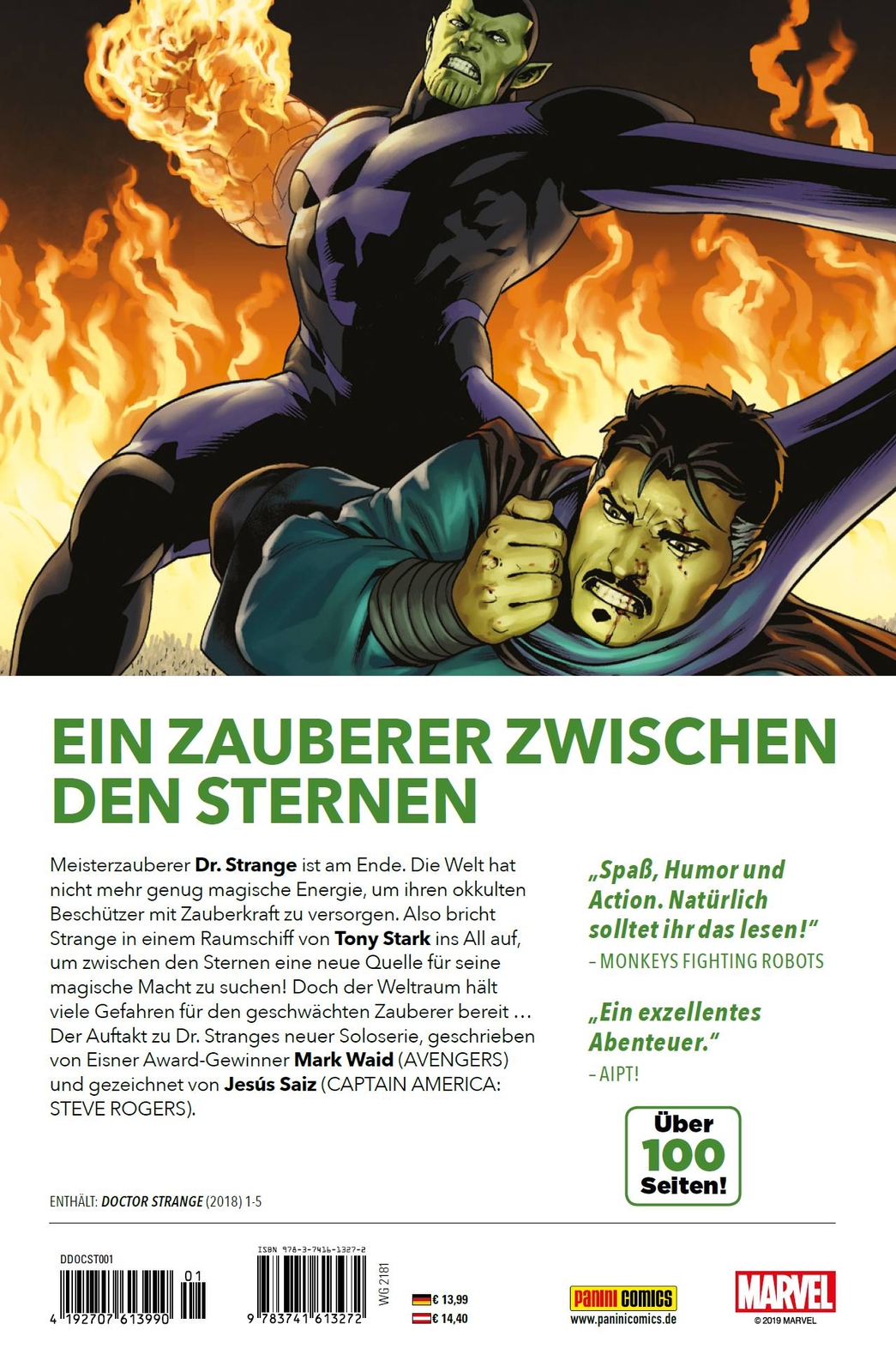 Thumbnail - Mark Waid; Javier Pina / Doctor Strange - Neustart