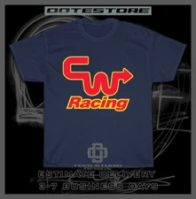 CW Racing BMX Freestyle Logo Men's T-Shirt American Dotees Tee Shirt