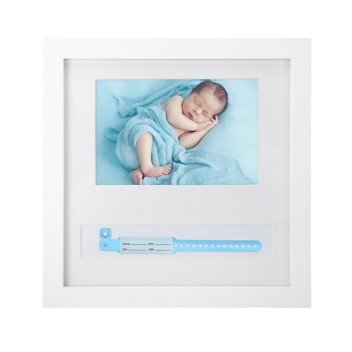 Baby Bracelet Picture Frame | Hospital ID |  First-Year Baby Photo Frame | Gift - Picture 12 of 37