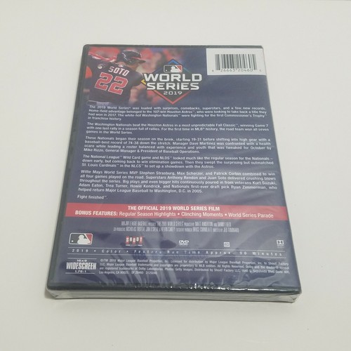Washington Nationals 2019 World Series (DVD) - Imagen 3 de 3