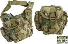 Tactical Army Combat Military Shoulder Travel Bag Day Pack Surplus 7L BTP New