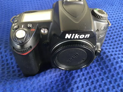 Nikon D90 Digital Camera Beautiful Body With Battery Untested