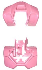 Suzuki LT80 & Kawasaki KFX80 Plastic Fairing Front & Rear Fender Body kit Pink