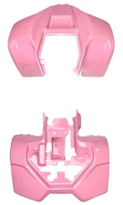 Suzuki LT80 & Kawasaki KFX80 Plastic Fairing Front & Rear Fender Body kit Pink