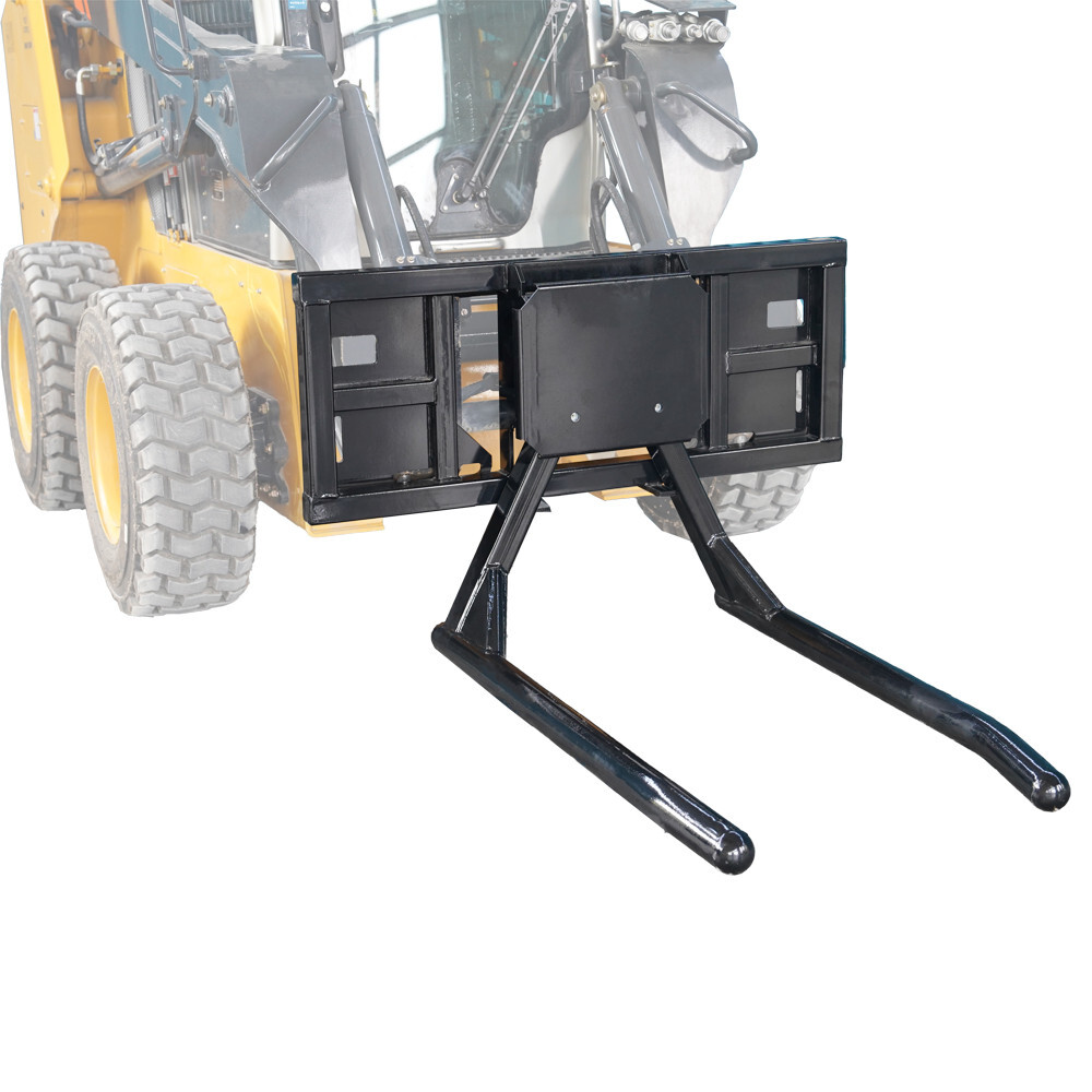 Skid Steer Flexible Bale Lifter for Efficient Hay Handling