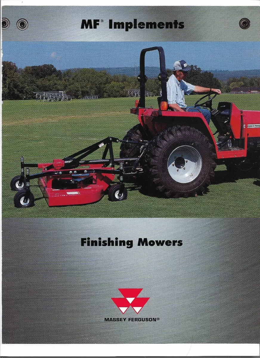 Original Massey Ferguson 1750 1751 1760 1761 1770 Finsihing Mower