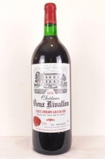 magnum 150 cl saint-émilion château vieux rivallon grand cru rouge 1975