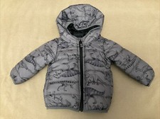 Carters Dinosaur Winter Jacket Baby Boys 12 Month Dino Puffer Packable