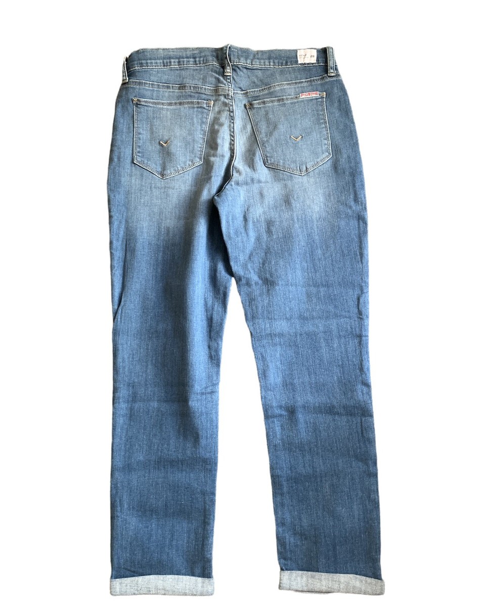Hudson Natalie Mid Rise Slim Boyfriend Jeans Norah Light Hudson Natalie Mid Rise Slim Boyfriend Jeans Norah Light