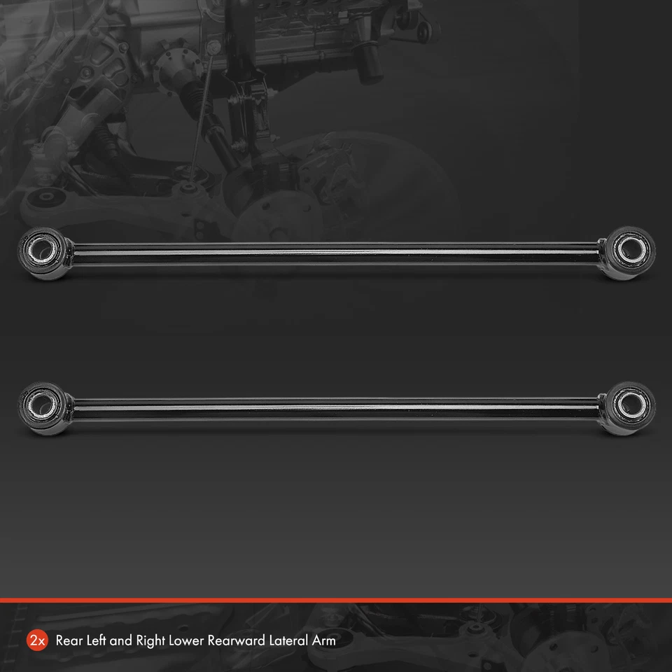 Brazo lateral trasero izquierdo y derecho inferior trasero 2 piezas para Nissan X-Trail 2005-2006 Foto 3 de 4