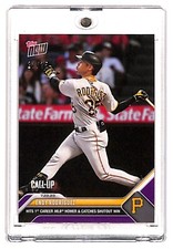 2023 MLB Topps Now Endy Rodriguez Call-Up PURPLE PARALLEL /25 SSP Pirates #603