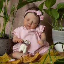 Reborn Mini Baby Dolls 10 in Realistic Girl Newborn Baby Doll Preemie Soft Body
