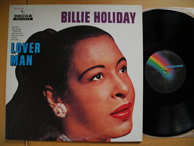 BILLIE HOLIDAY Lover Man LP re Japan Decca VIM 4511(M) Near Mint