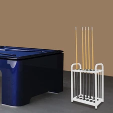 Pool Stick Holder, Floor Stand Pool Cue Rack,12-hole Pool Cue Holder-1.57in hole