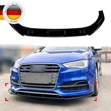 Frontspoiler Spoiler Lippe Schwarz Glanz für Audi A3 8V S-Line VorFacelift 13-16