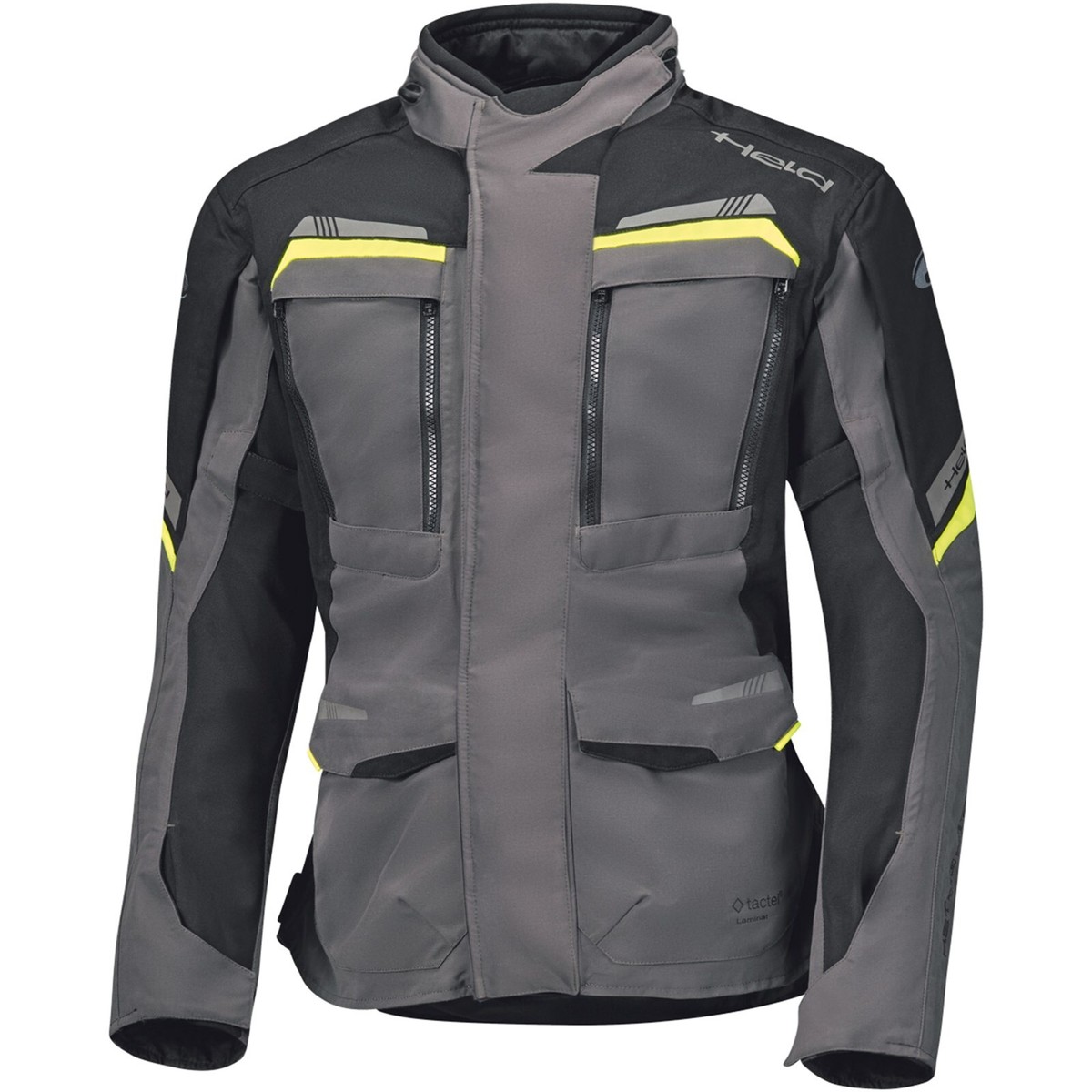 Chromeburner Held Riding Jacket HELD ZORRO ST YELLOW TEXTILE MOTO